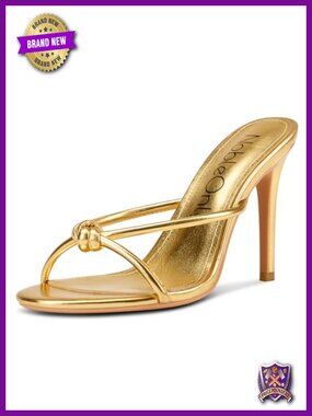 Stiletto High Heel Sandals with Bow-Knot Detail Dress Wedding 3.9�in Heel